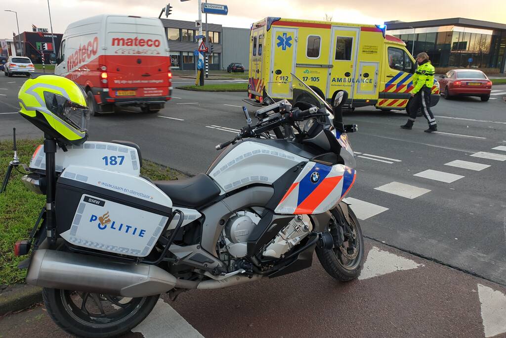 Scooterrijder gewond na ongeval