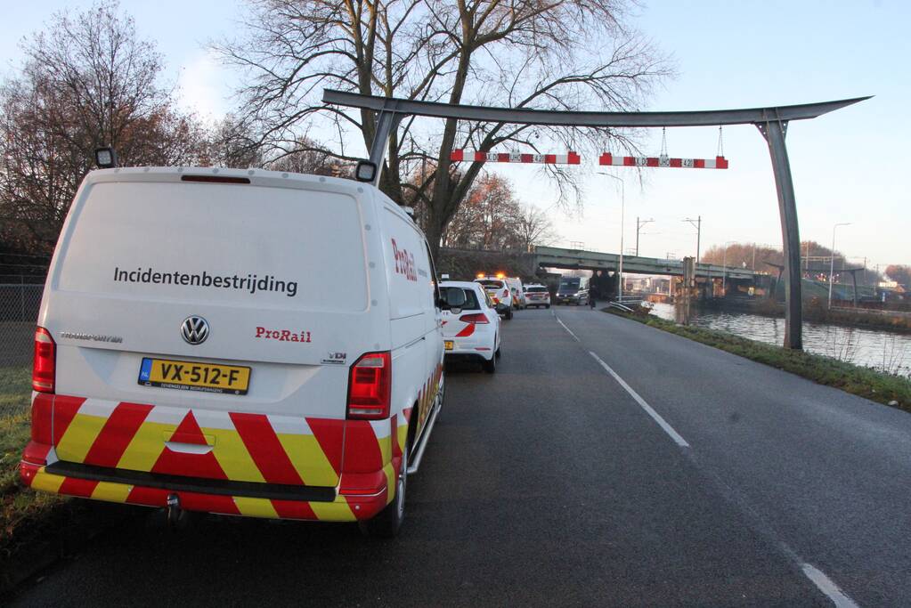 Geen treinverkeer door aanrijding met persoon