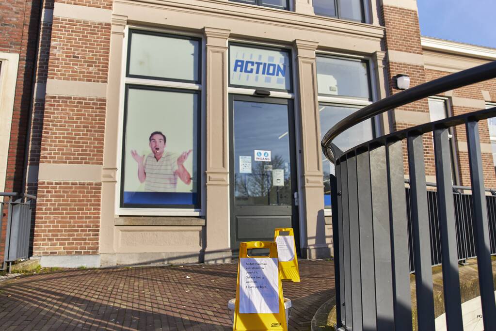 Action open en Wibra gesloten