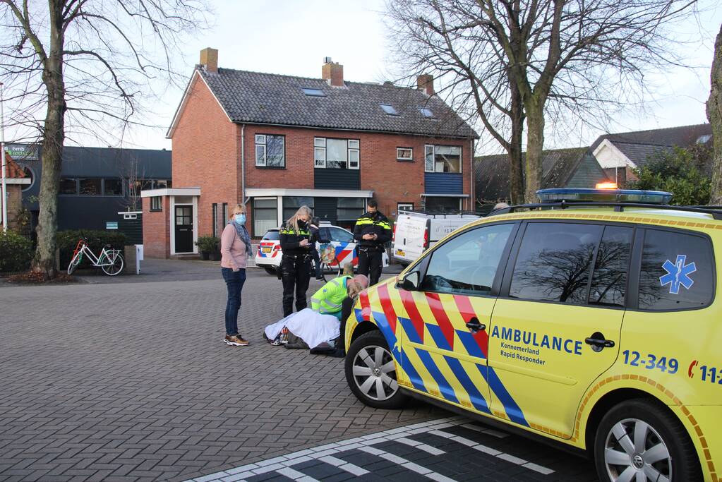 Voetganger gewond bij aanrijding met auto
