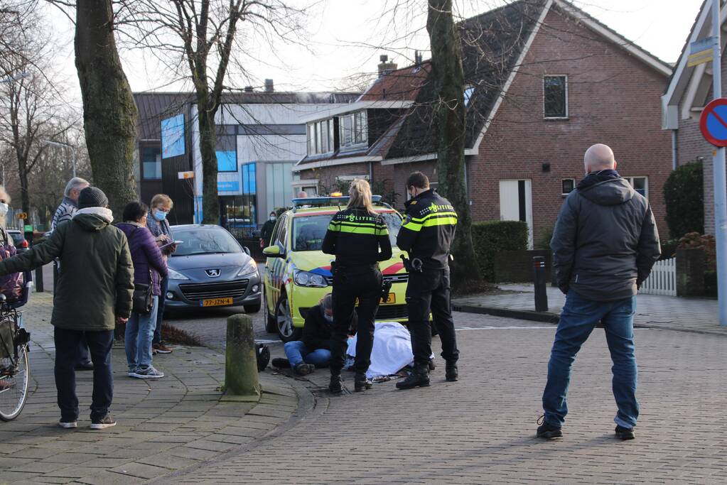 Voetganger gewond bij aanrijding met auto