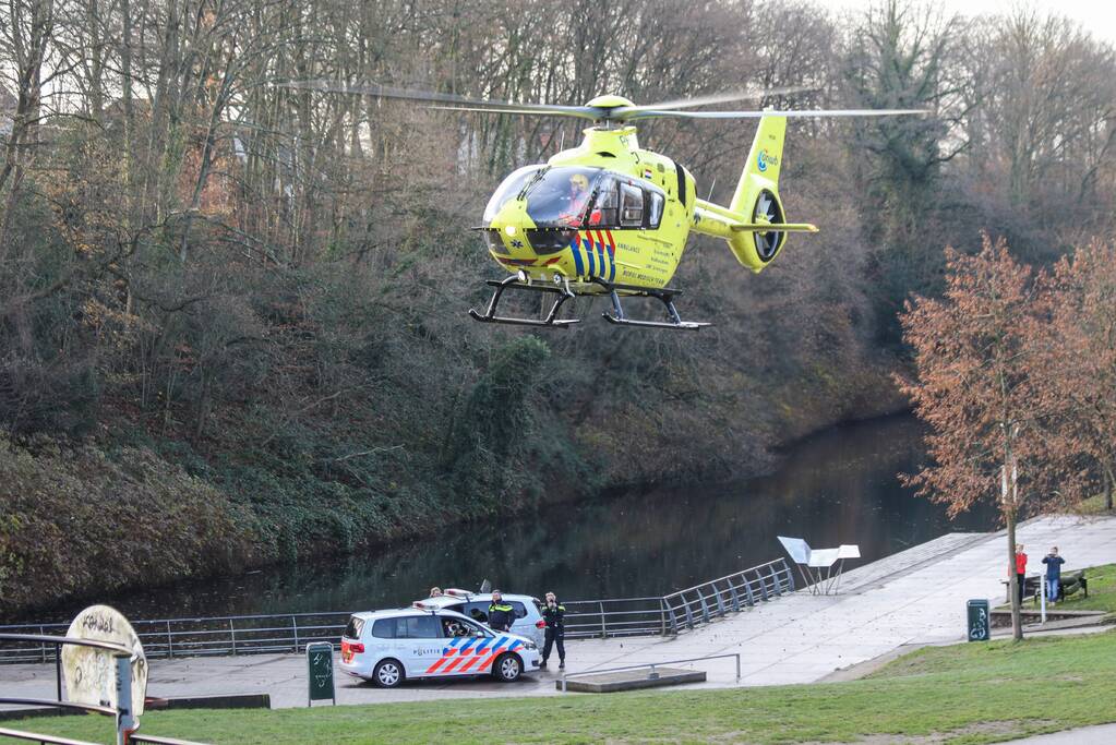 Traumahelikopter ingezet voor incident in woning