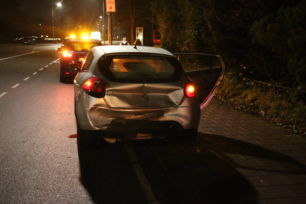 Verkeer ontregeld na botsing