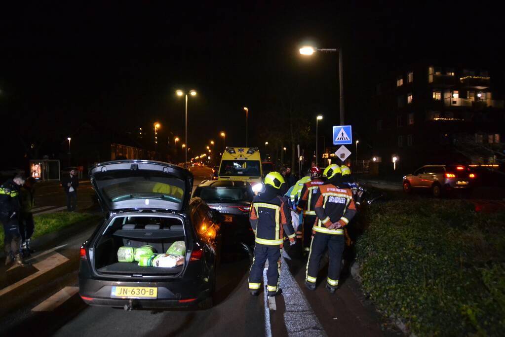 Flinke schade bij ongeval voor zebrapad