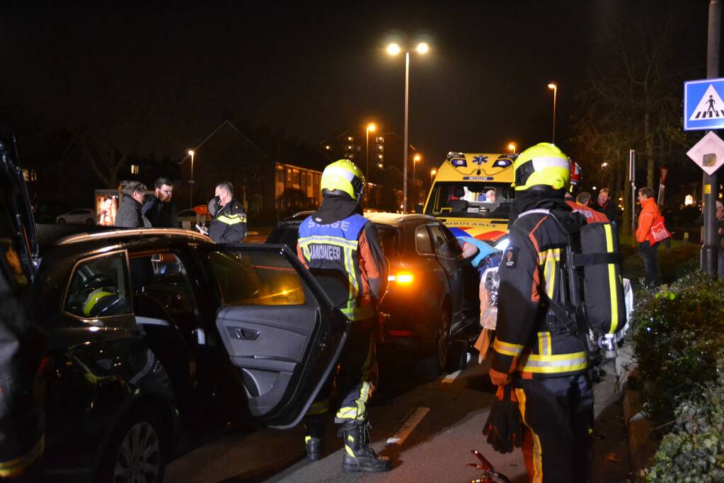Flinke schade bij ongeval voor zebrapad