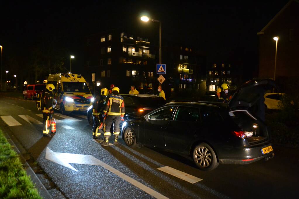 Flinke schade bij ongeval voor zebrapad