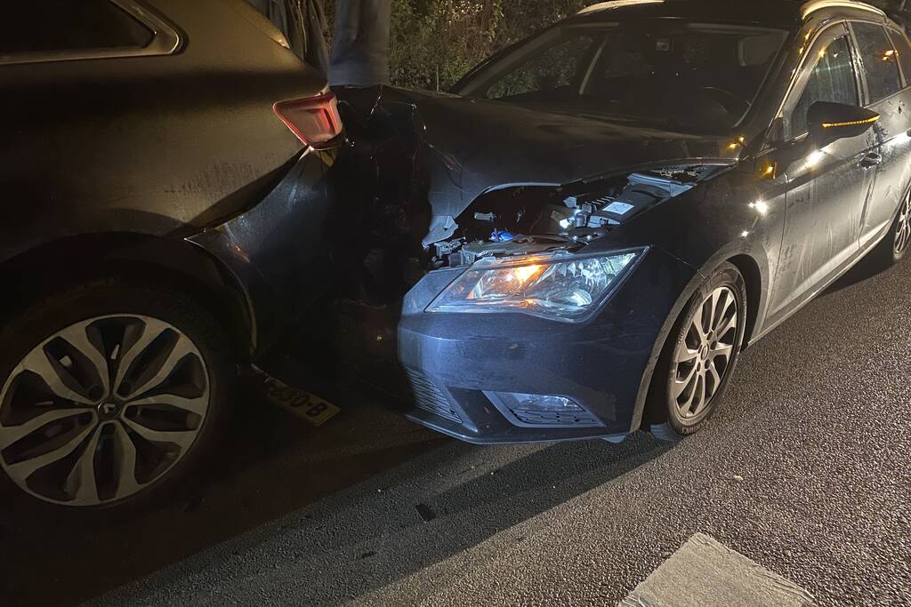 Flinke schade bij ongeval voor zebrapad