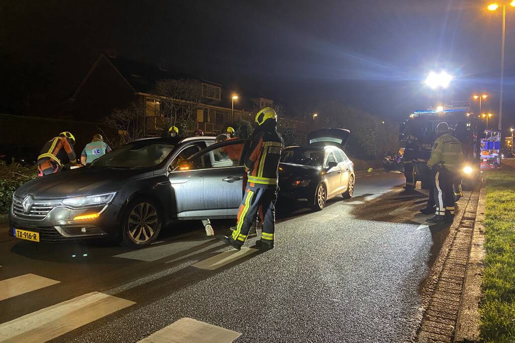 Flinke schade bij ongeval voor zebrapad