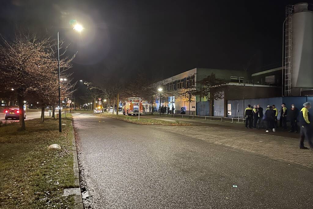 Brand bij Smurfit Mercurius Hallen