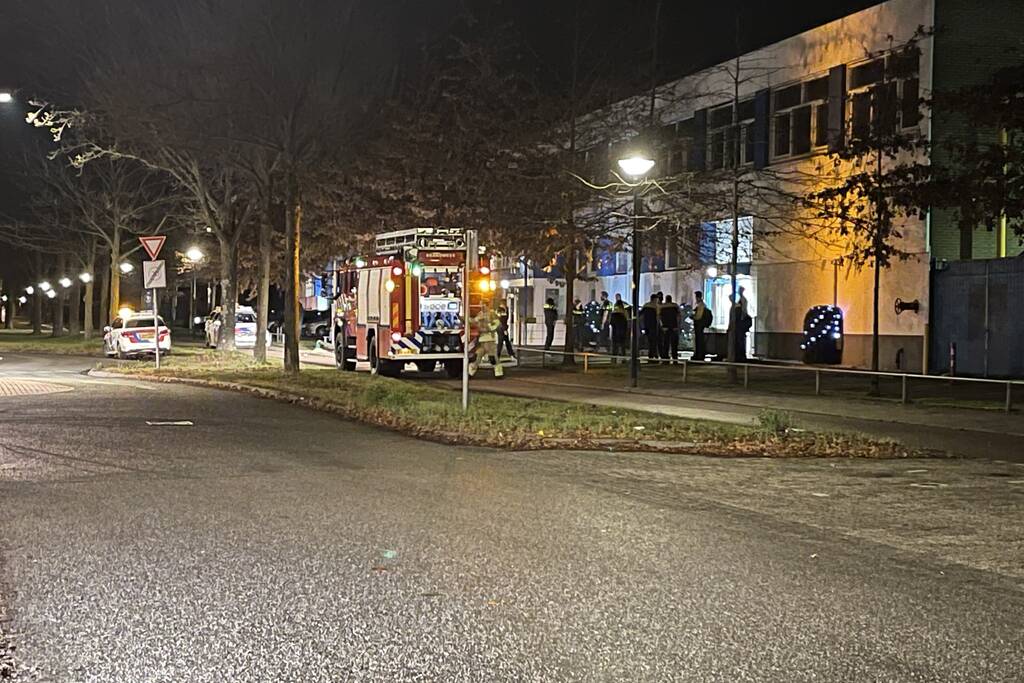 Brand bij Smurfit Mercurius Hallen