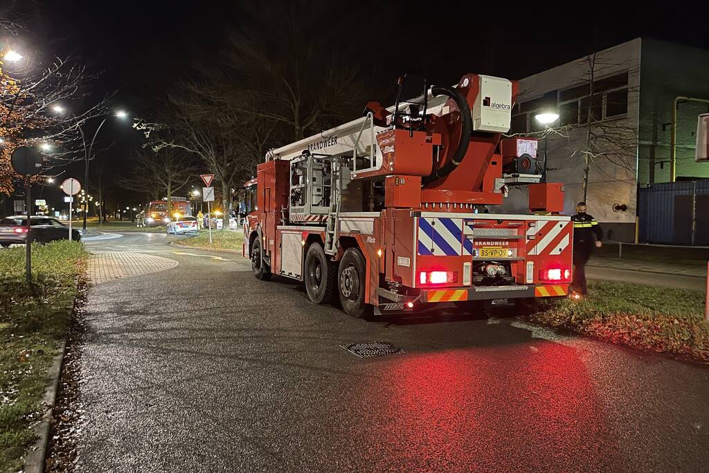 Brand bij Smurfit Mercurius Hallen