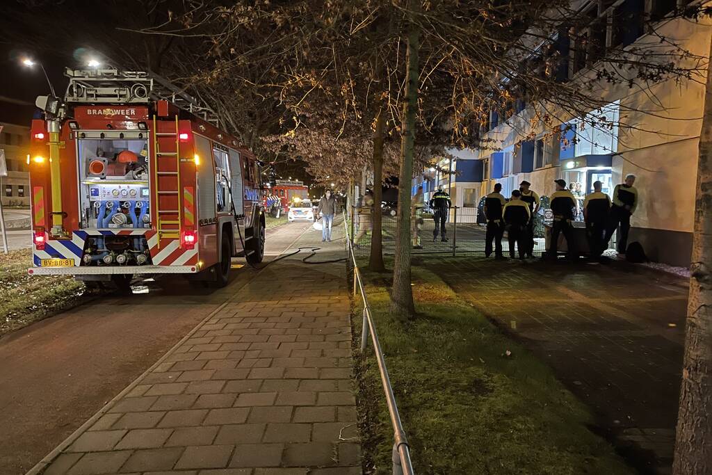 Brand bij Smurfit Mercurius Hallen