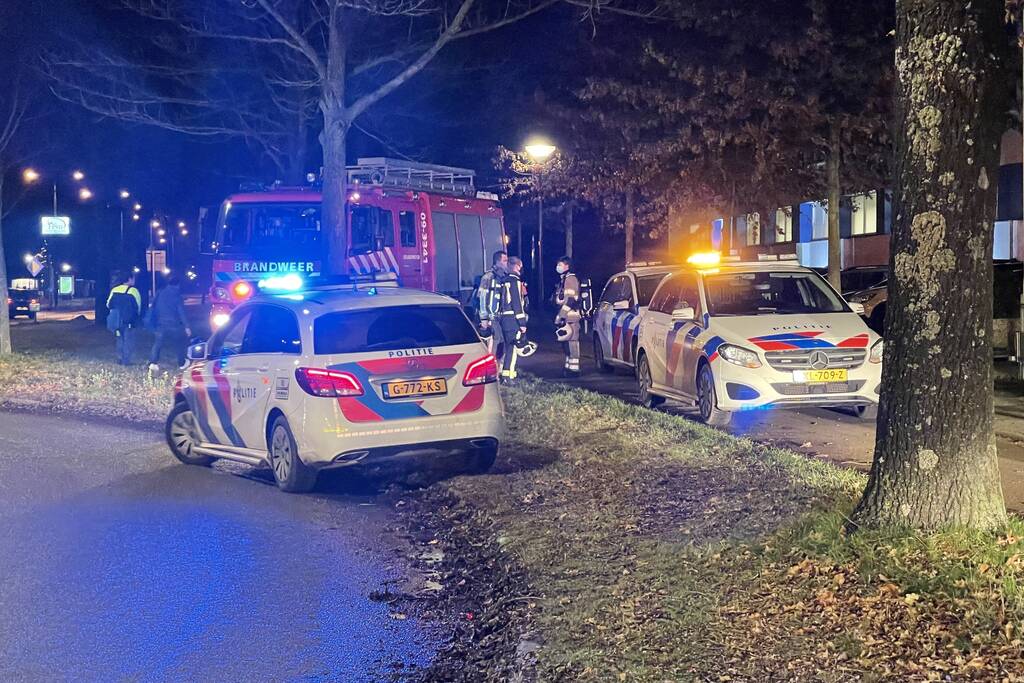 Brand bij Smurfit Mercurius Hallen