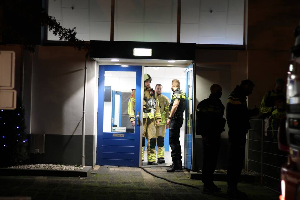 Brand bij Smurfit Mercurius Hallen