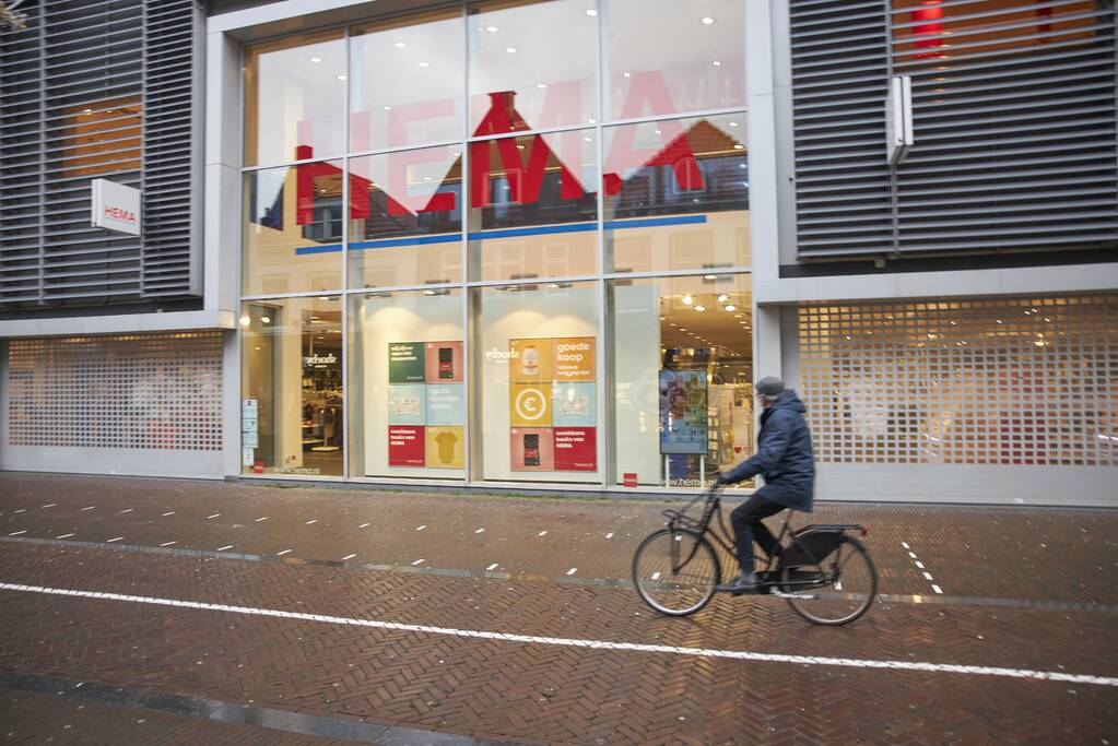 Hema-winkels voorlopig gesloten