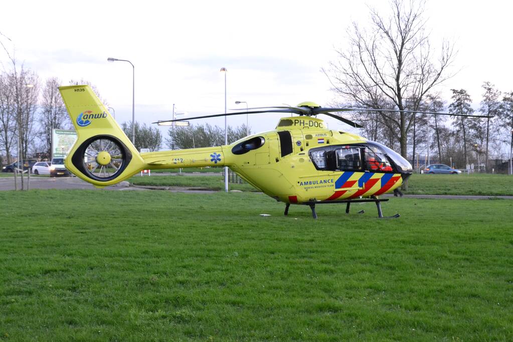 Traumahelikopter ingezet bij incident in woning