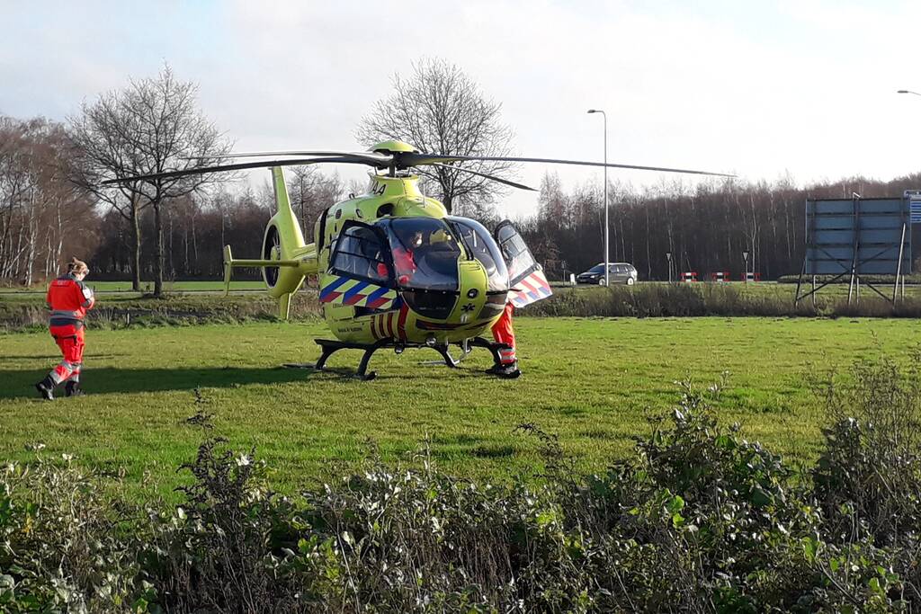 Traumahelikopter ingezet bij incident in woning