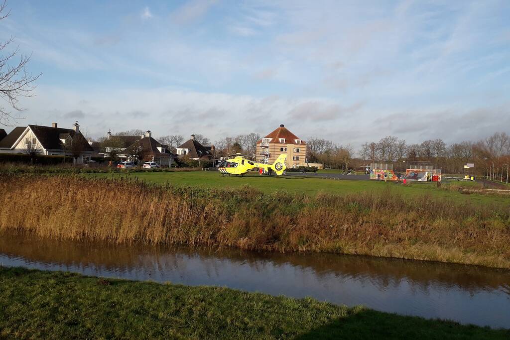Traumahelikopter ingezet bij incident in woning