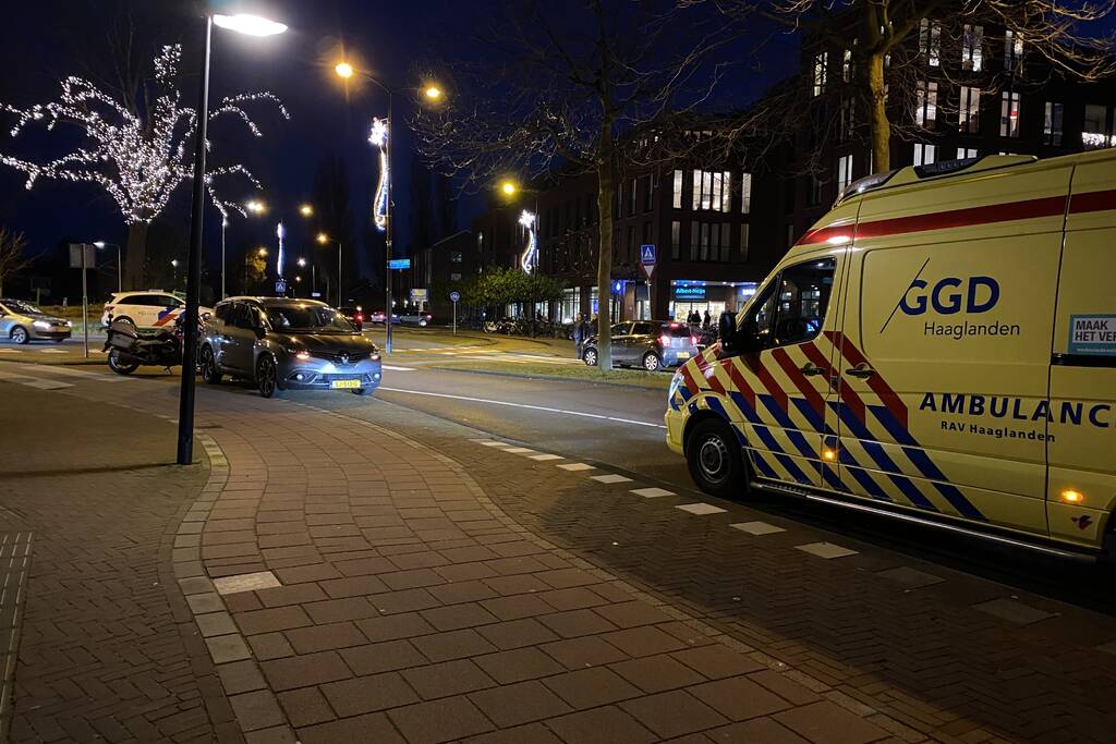 Fietser aangereden door auto