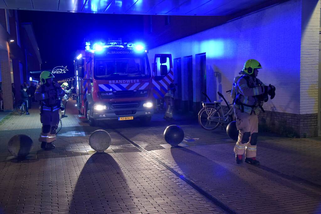 Gewonde bij brand in appartementencomplex