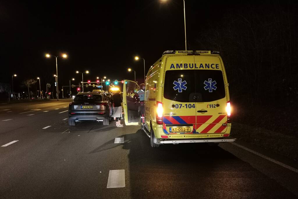 Botsing tussen meerdere auto's