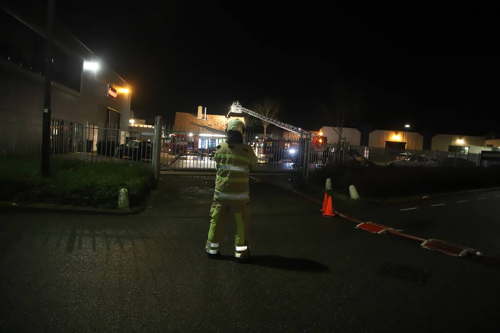 Flinke brand op zolder van woning