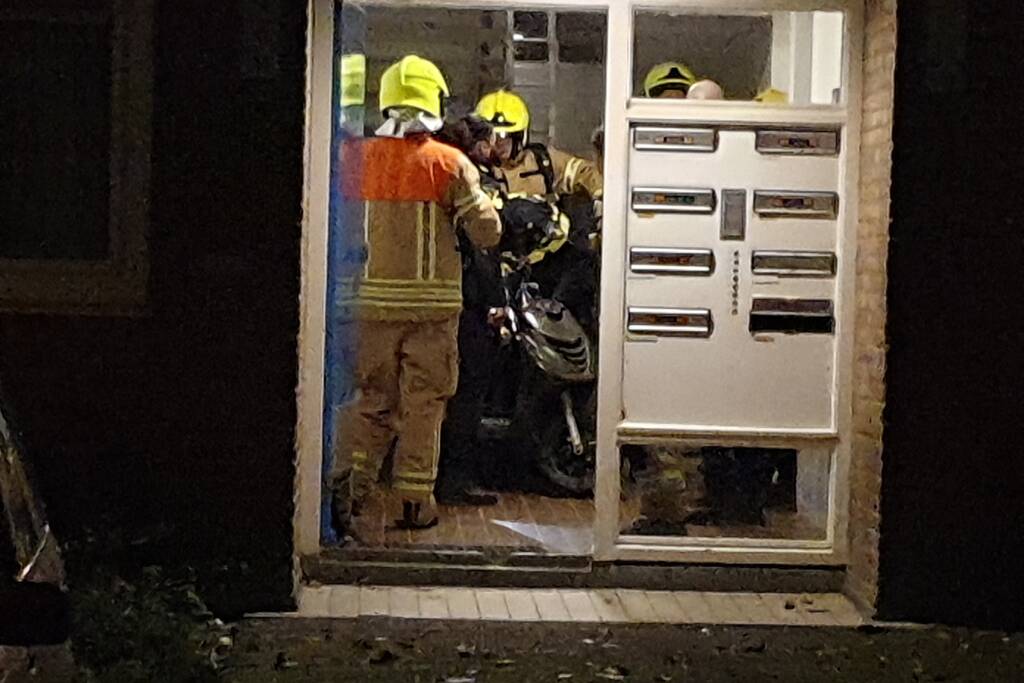 Gaslucht mogelijk veroorzaakt door scooter