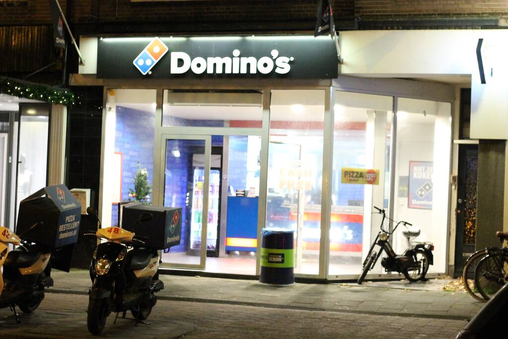 Vreemde geur geroken bij domino's pizza