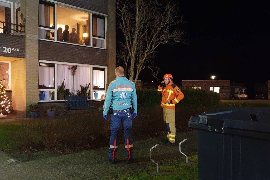 Persoon gewond bij brand in aanleunwoning