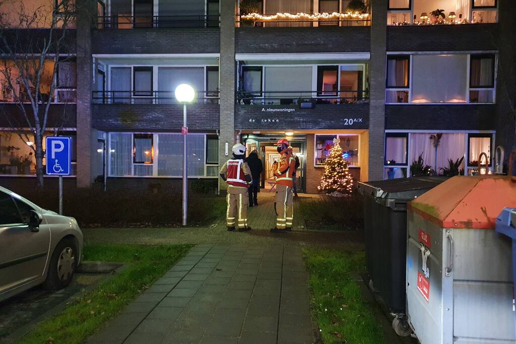 Persoon gewond bij brand in aanleunwoning