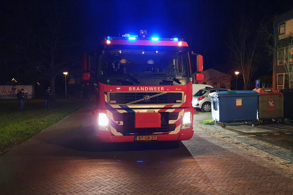 Persoon gewond bij brand in aanleunwoning