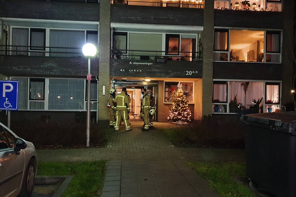 Persoon gewond bij brand in aanleunwoning