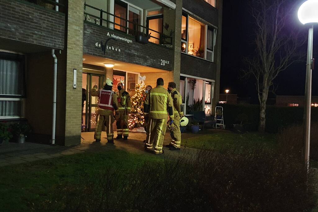 Persoon gewond bij brand in aanleunwoning