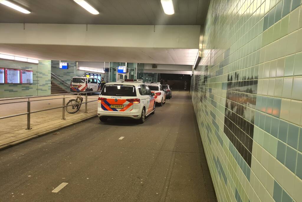 Politie doet meerdere aanhoudingen op NS-station