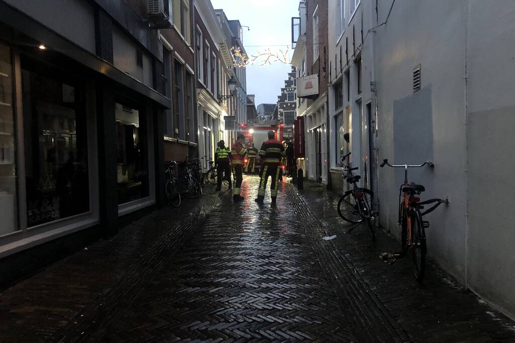 Keukenbrand in het centrum