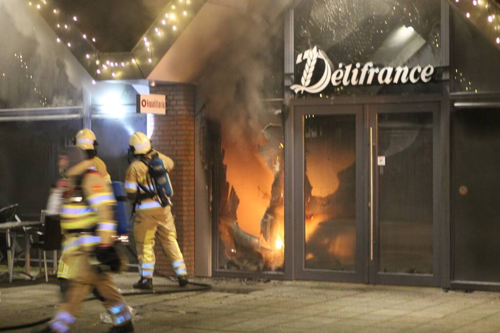 Brand bij kwalitaria Delifrance