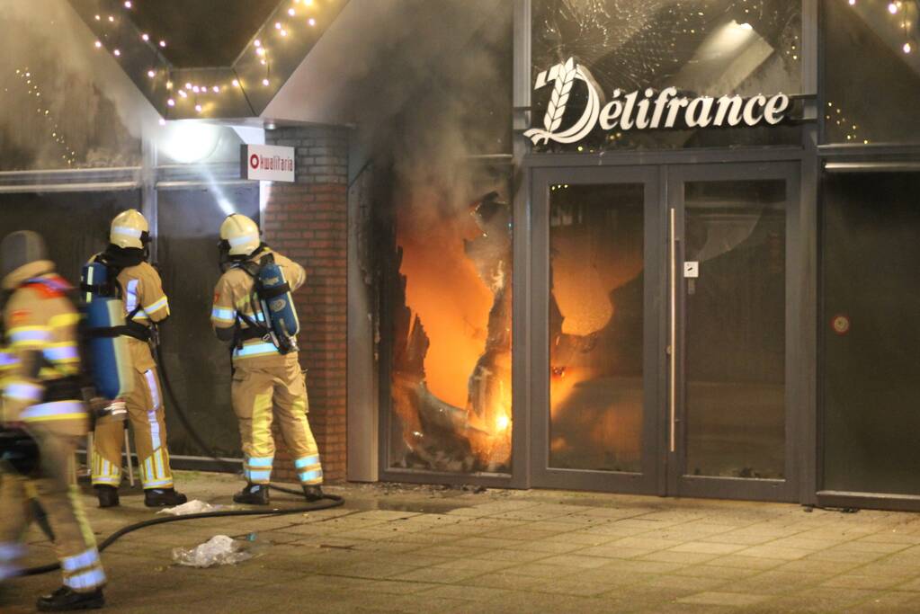 Brand bij kwalitaria Delifrance