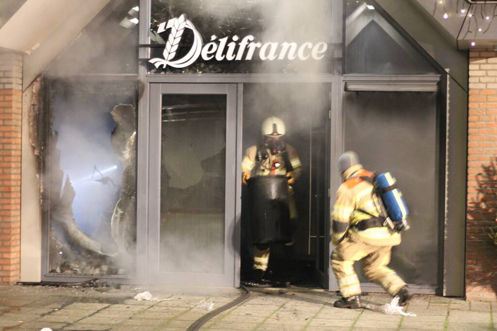 Brand bij kwalitaria Delifrance