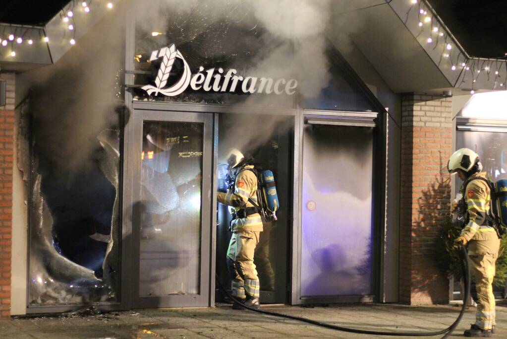 Brand bij kwalitaria Delifrance