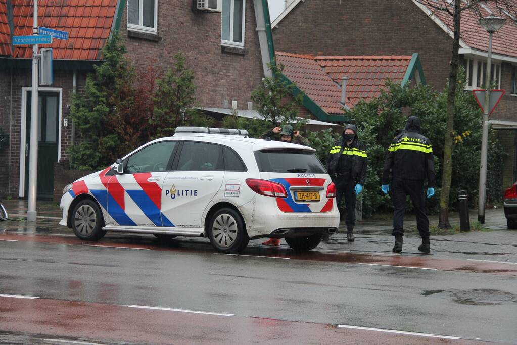 Man aangehouden door agenten