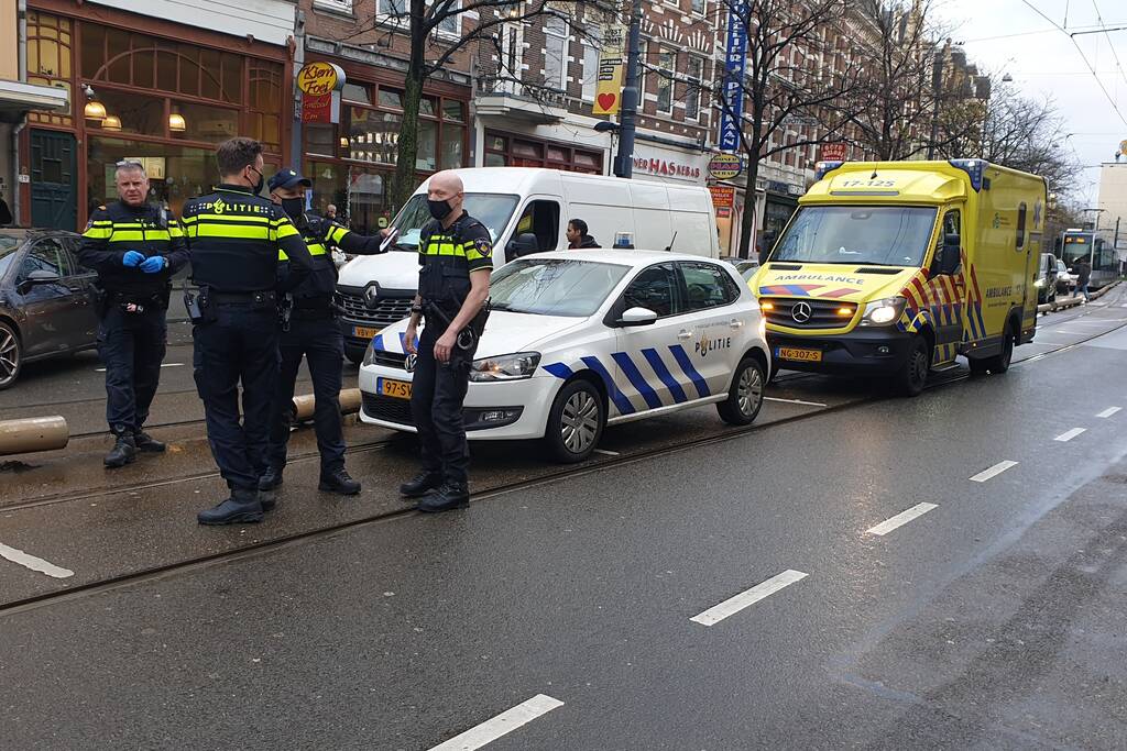 Fietser aangereden door auto