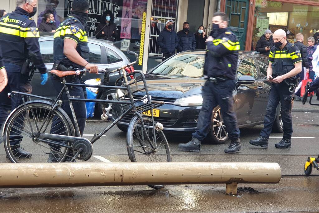 Fietser aangereden door auto