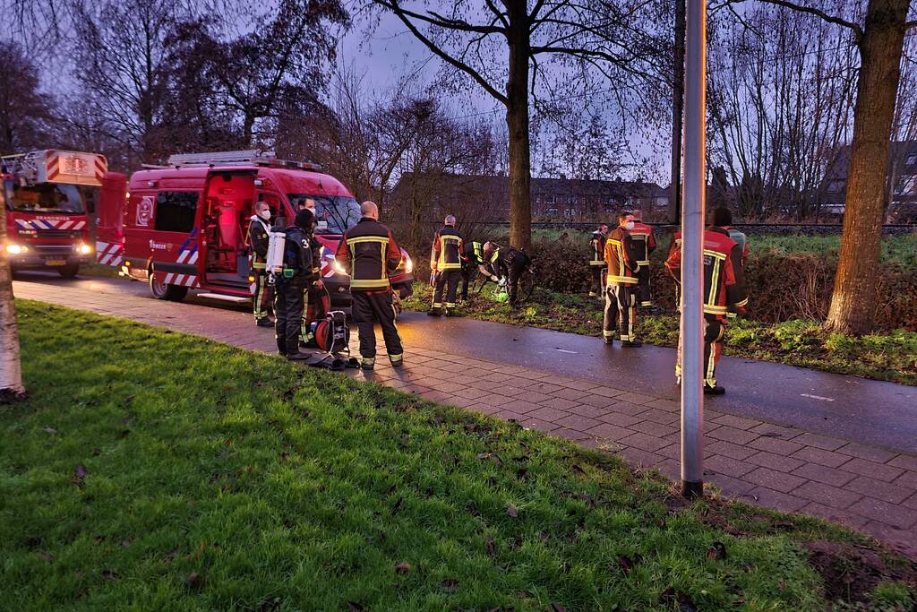 Fiets aangetroffen langs sloot