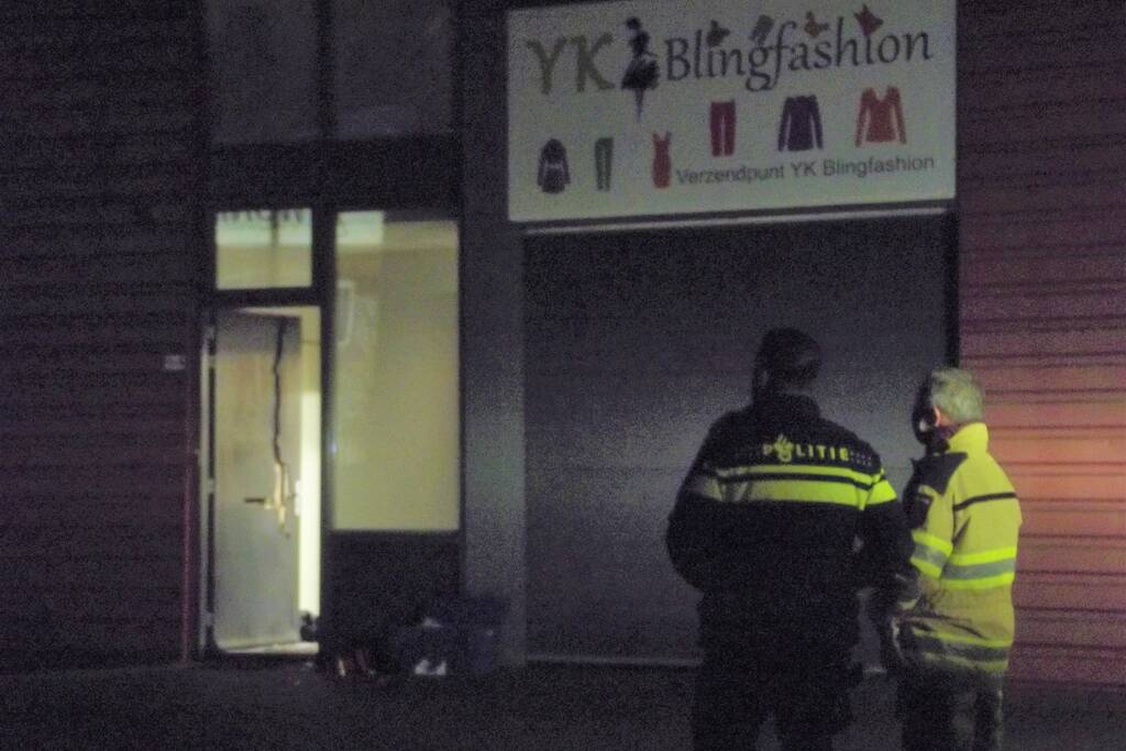 Mogelijke hennepkwekerij aangetroffen in bedrijfspand