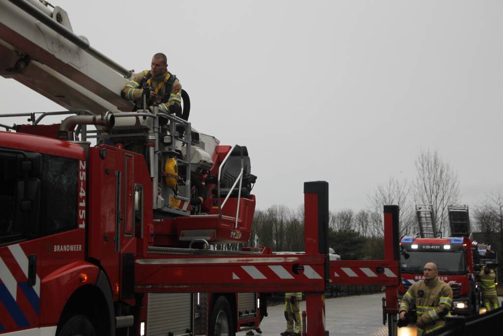 Brand bij Agarisch bedrijf