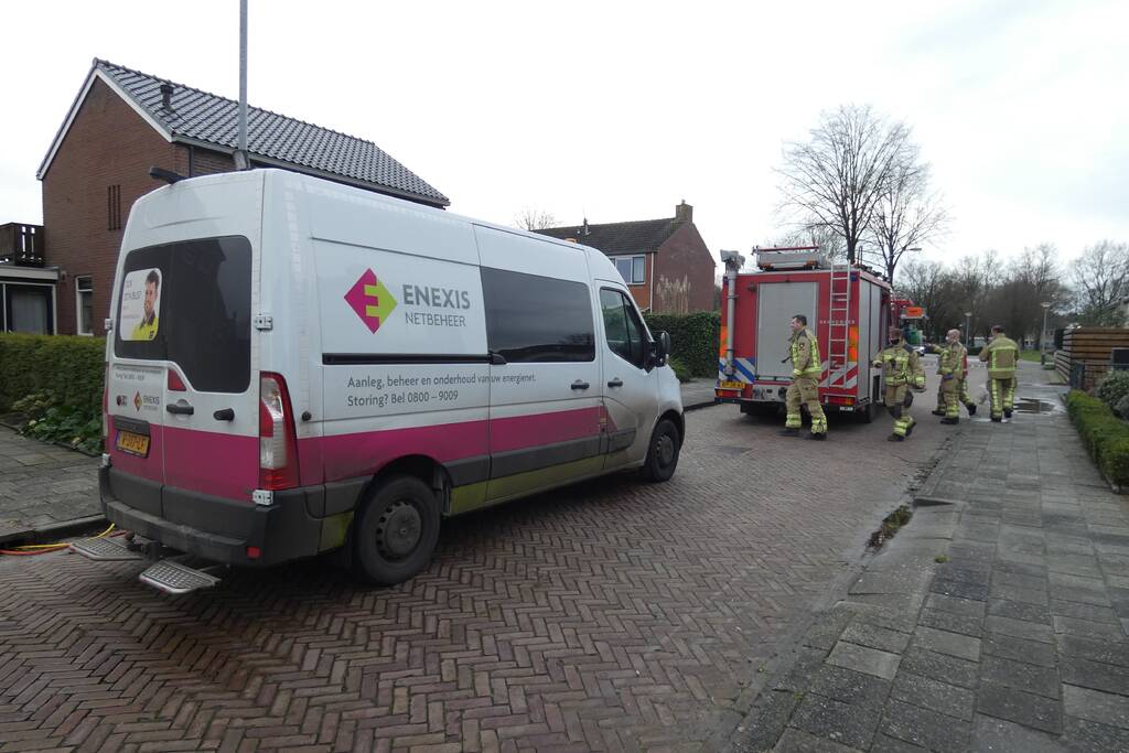 Gaslekkage door graafwerkzaamheden