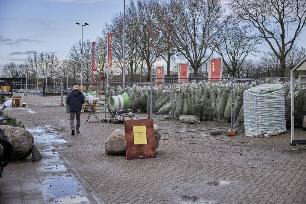 Op de valreep een kerstboom scoren