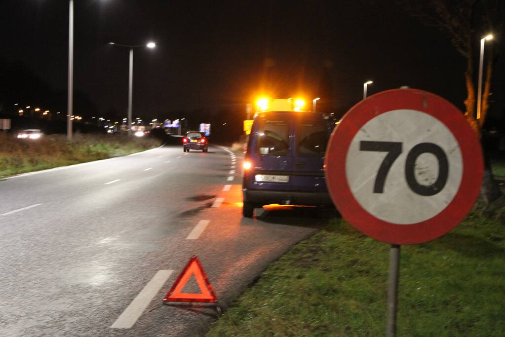 Twee auto's betrokken bij kop-staart ongeval