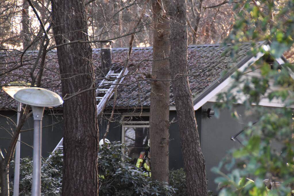 Schade door brand in schuur