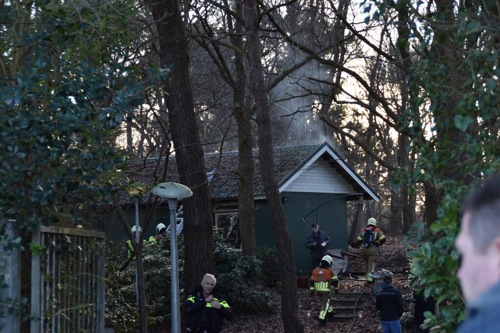 Schade door brand in schuur